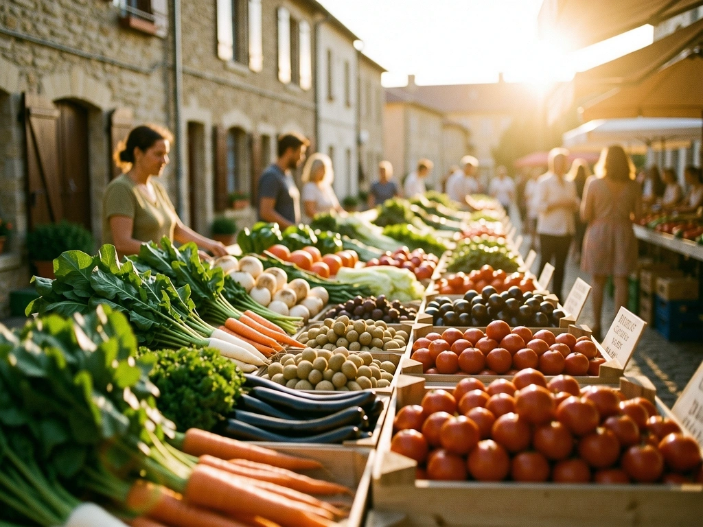 Marché local et nutrition de saison