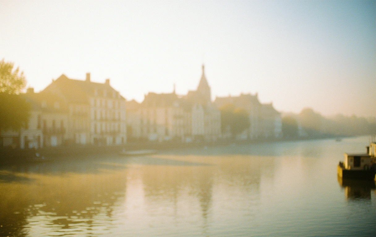 Atmosphère matinale à Rouen